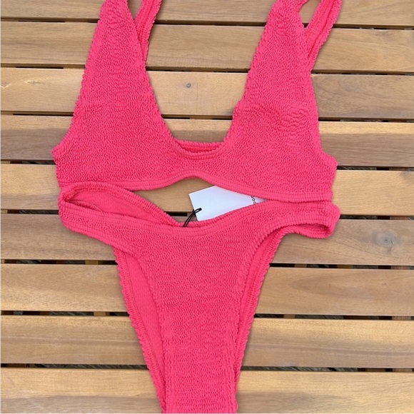 Bound by Bond-eye Set Scout Swim Bikini Top and Scene Bikini Bottom NWT Ribbed - Picture 9 of 14